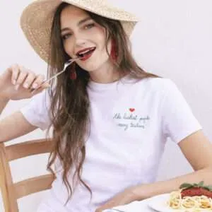 t shirt ricamate ueila milano